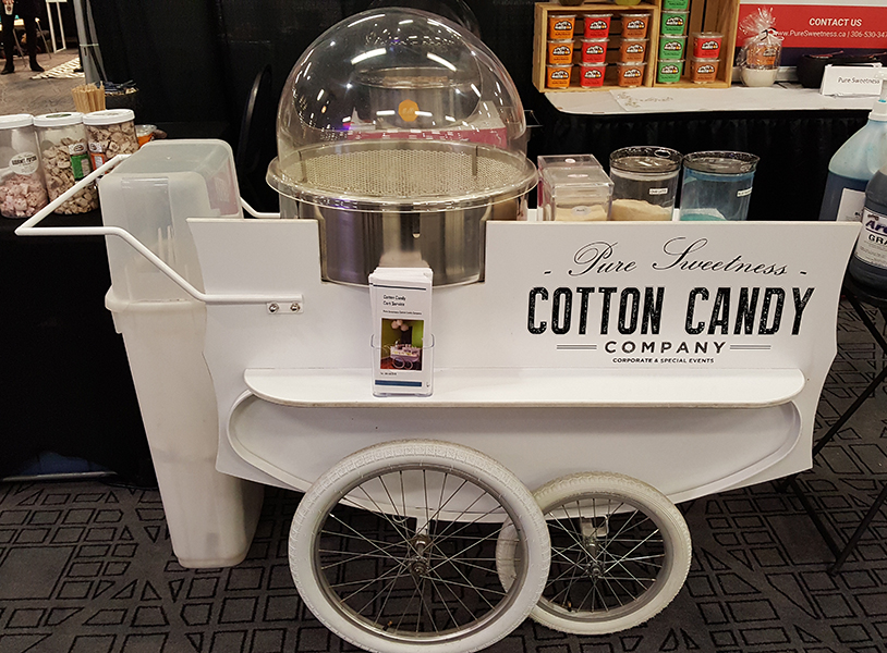 Cotton Candy Cart Service Pure Sweetness Treat Shoppe